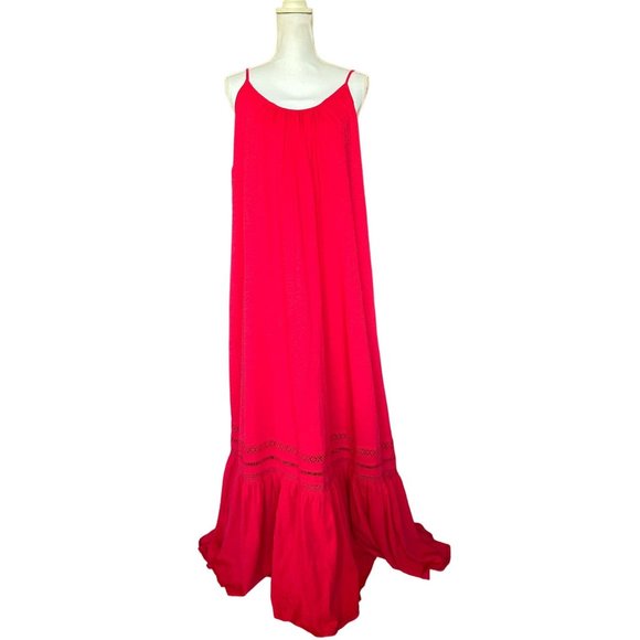 Anthropologie Dresses & Skirts - Anthropologie Saturday Sunday Womens Trudie Maxi Long Dress Size XL Pink